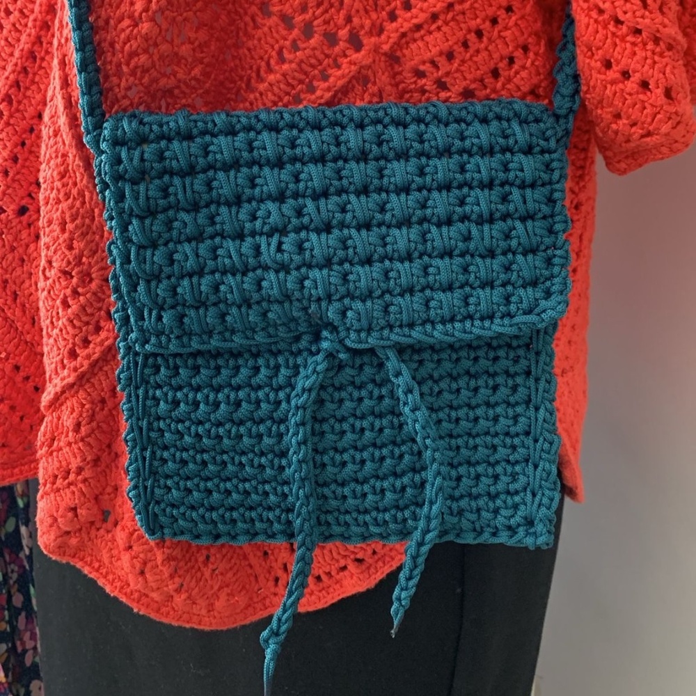 Crochet crossbody bag / phone bag